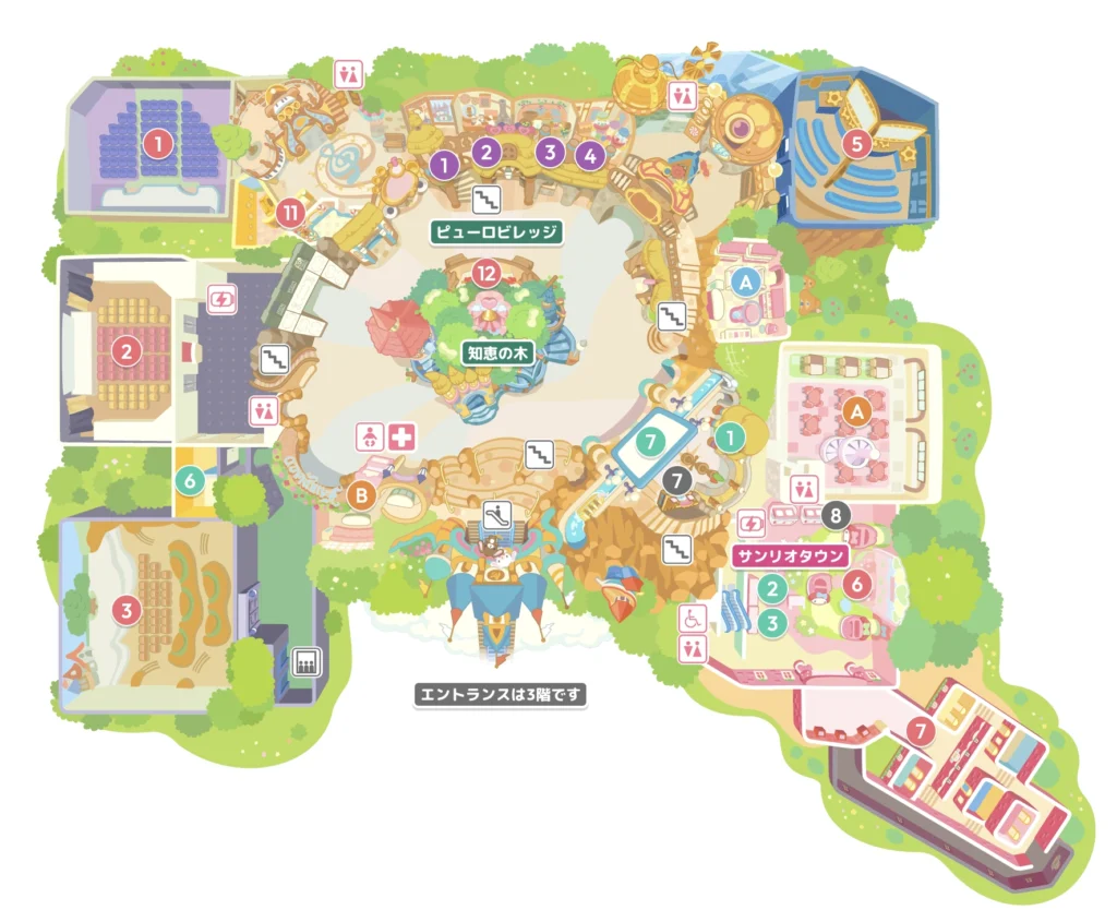 ピューロランド１階