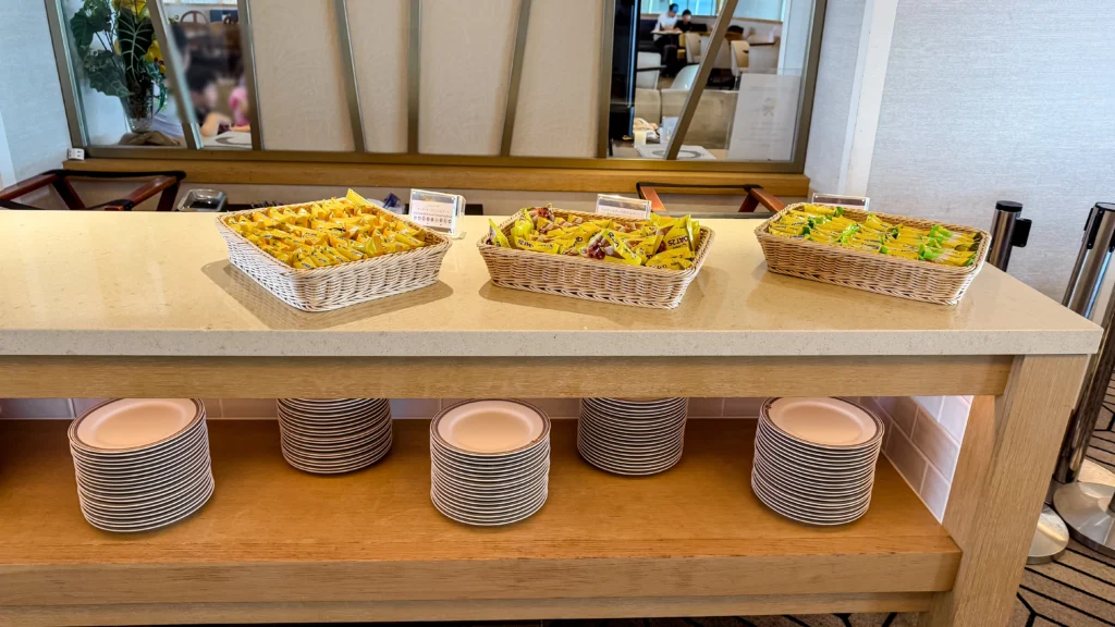 シェラトンクラブラウンジの軽食