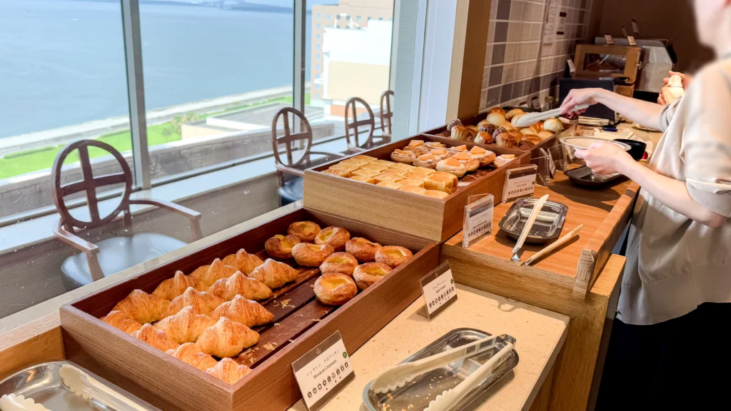 シェラトンクラブラウンジの朝食