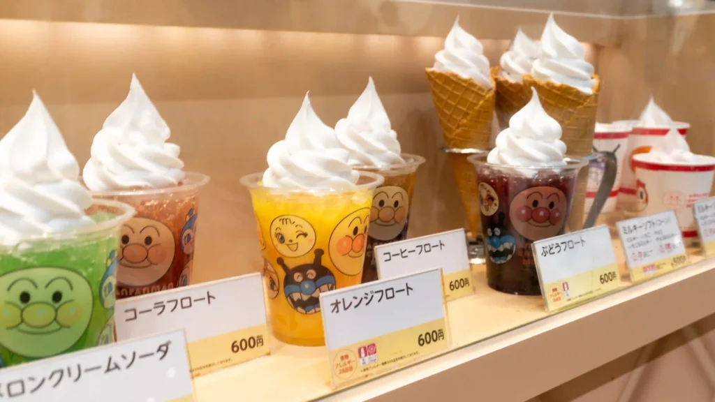 横浜アンパンマンこどもミュージアム　そふとくりーむやさん　