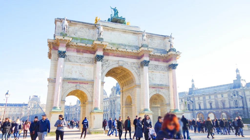カルーゼル凱旋門(フランス・パリ)