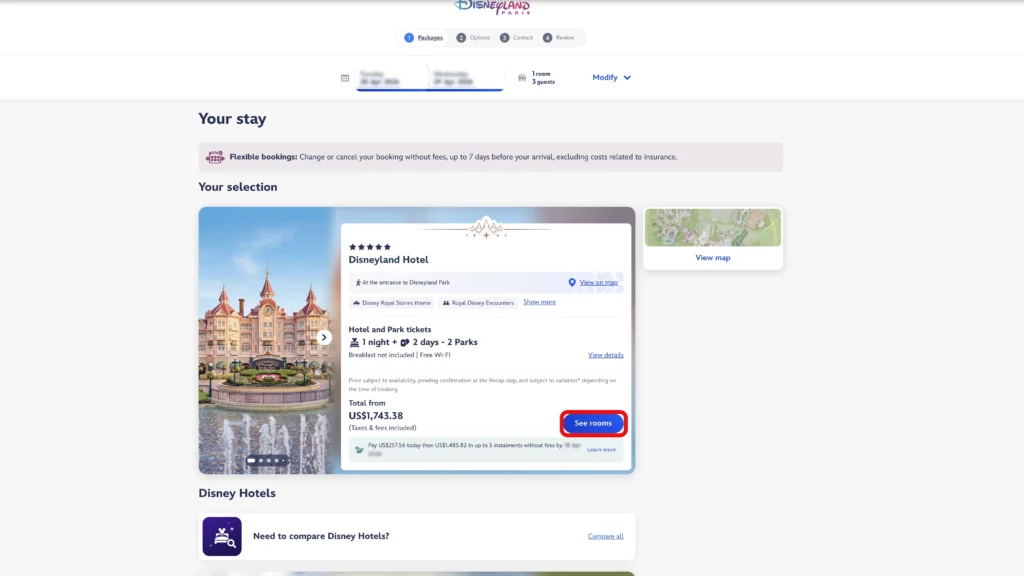 ディズニーランドパリ公式ホームページ