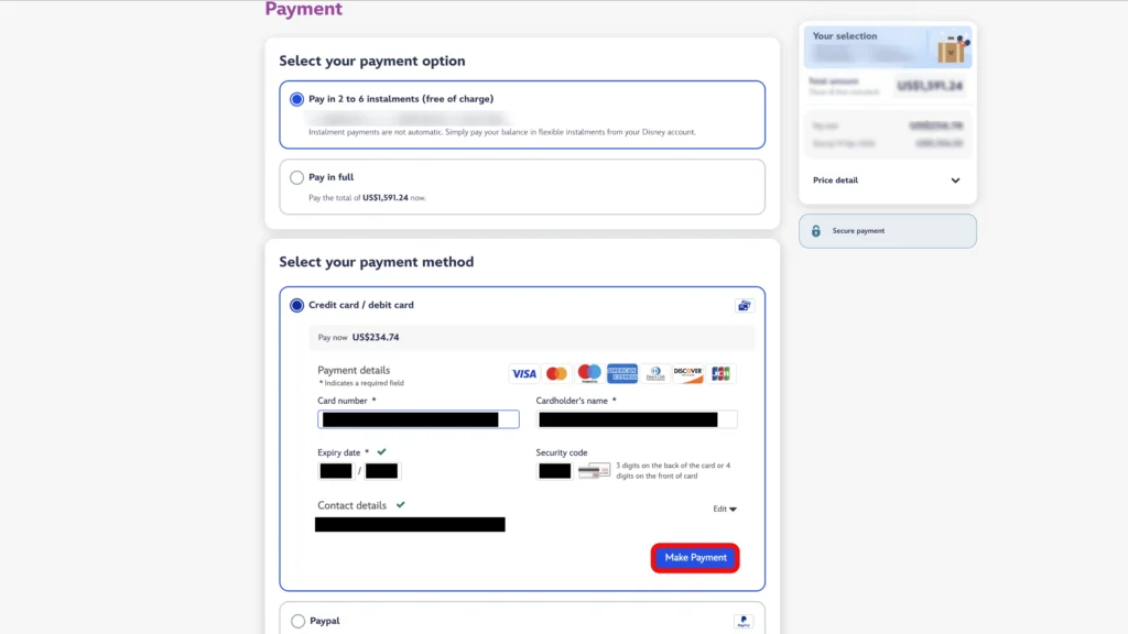 ディズニーランドパリ公式ホームページ