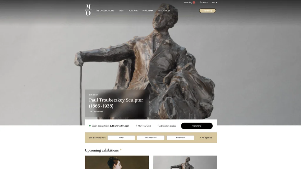 オルセー美術館公式サイト