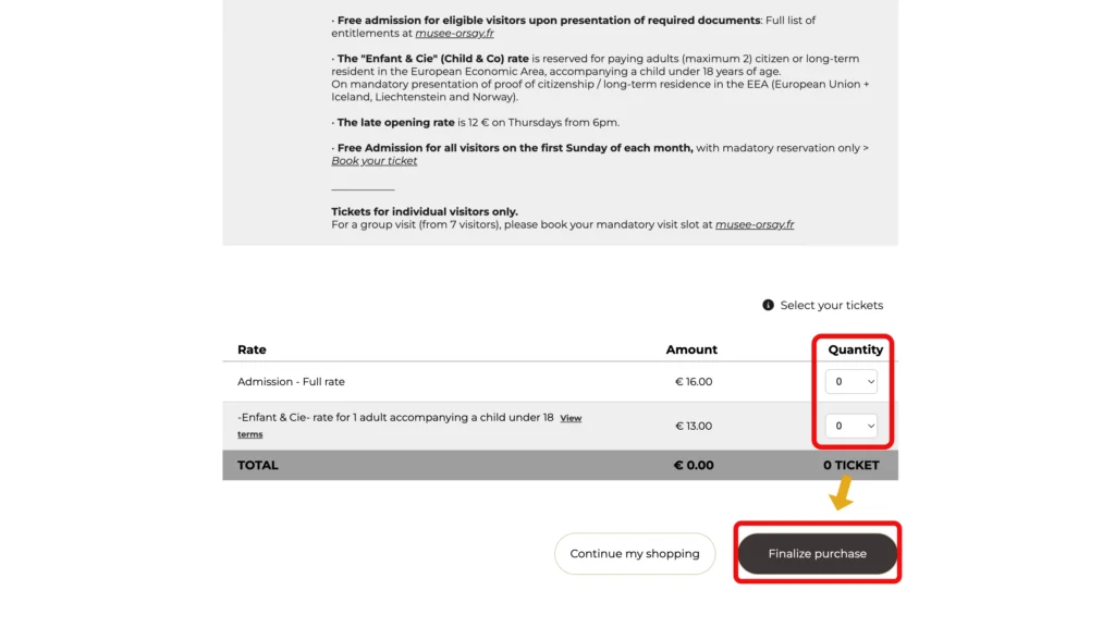 オルセー美術館公式サイト