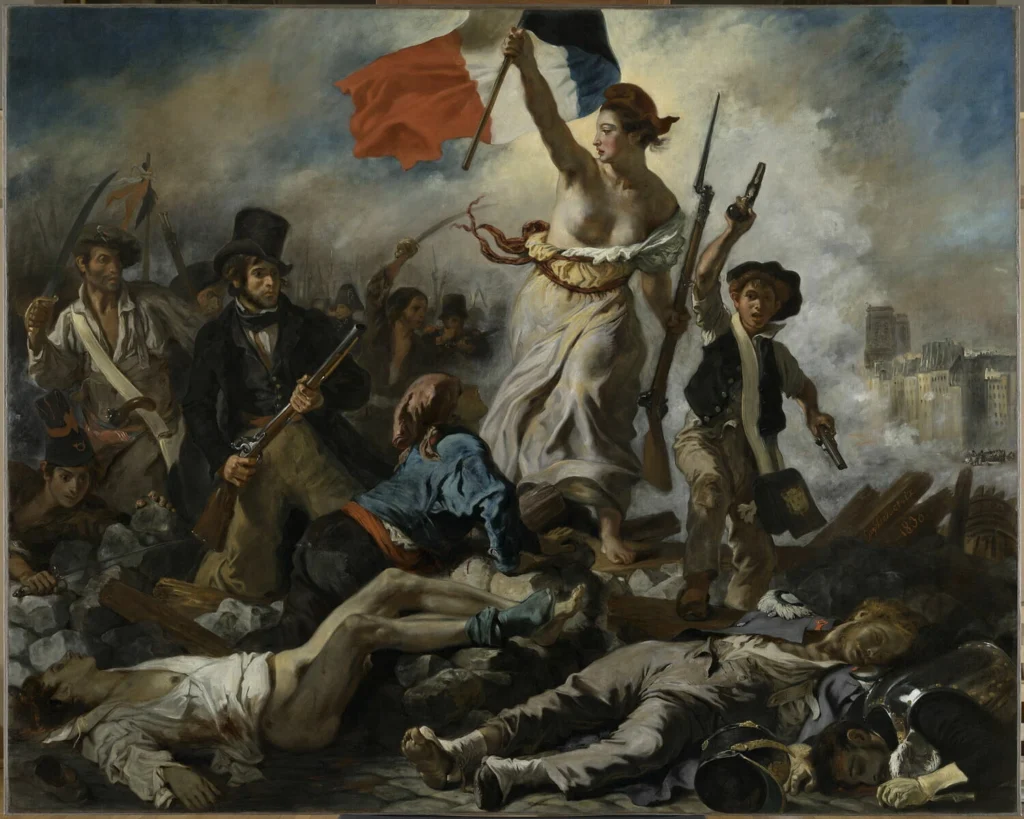 Le 28 juillet 1830. La Liberté guidant le peuple