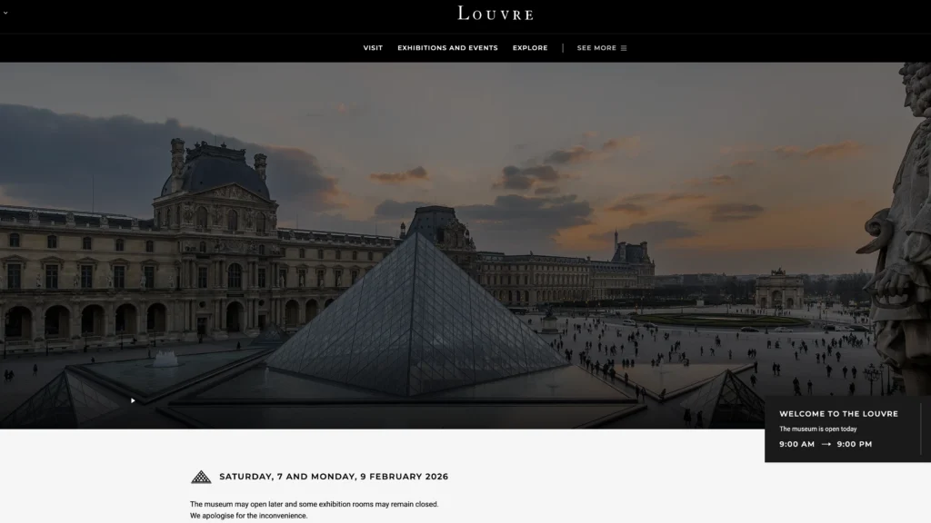 ルーヴル美術館公式サイト