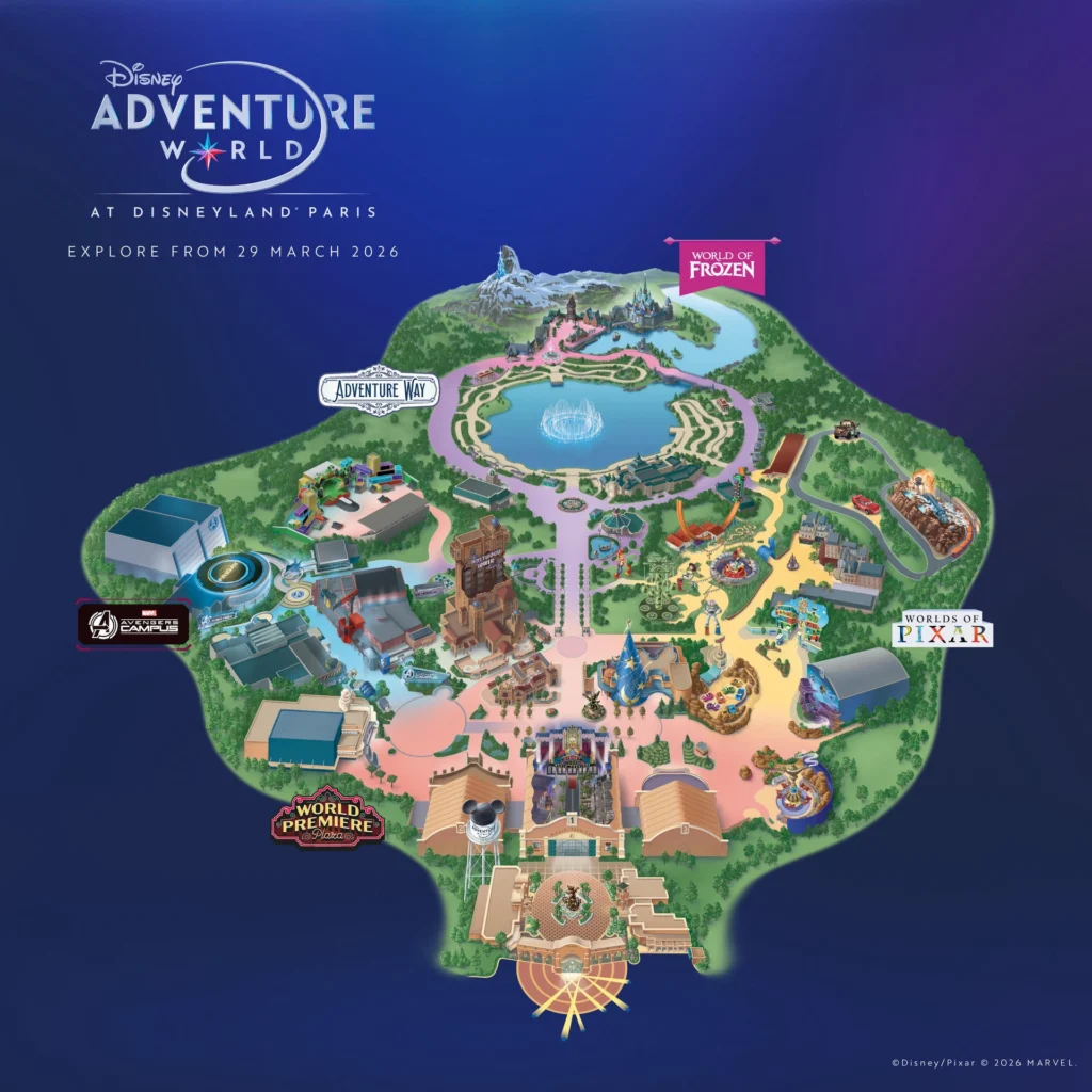 ディズニーランドパリ公式