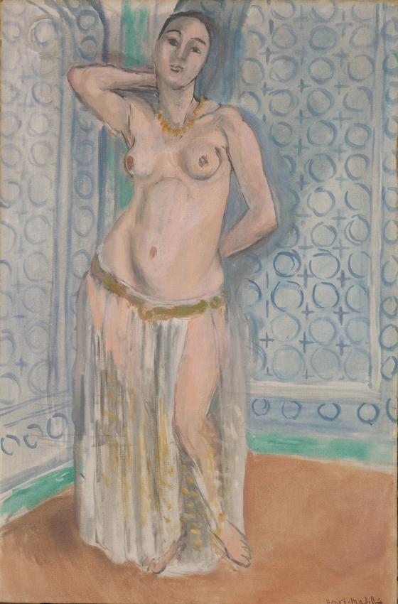 Odalisque bleue ou l'Esclave blanche